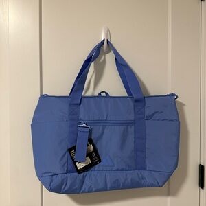 NWTS adidas all me tote 3 in blue cushion. New with tags. Retails $55